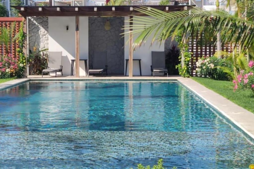 Apartamento Departamento Con Alberca Manzanillo Exterior foto